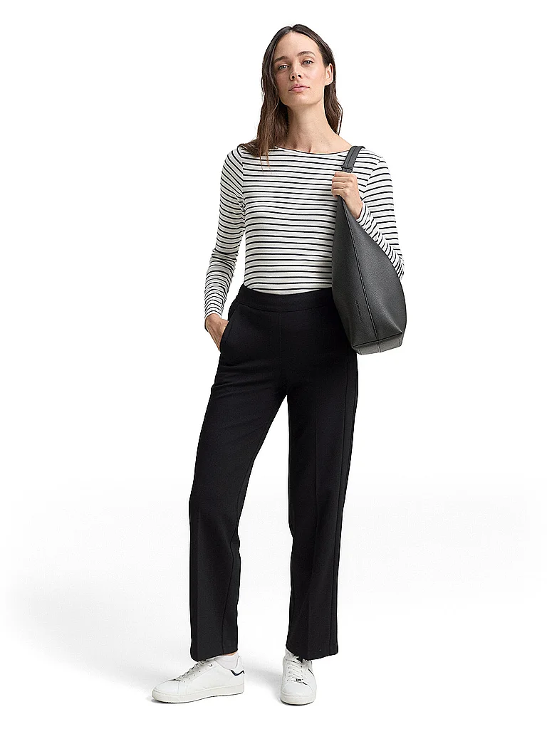 TOM TAILOR Businesshose Straight Fit schwarz   36/L32 damen 2